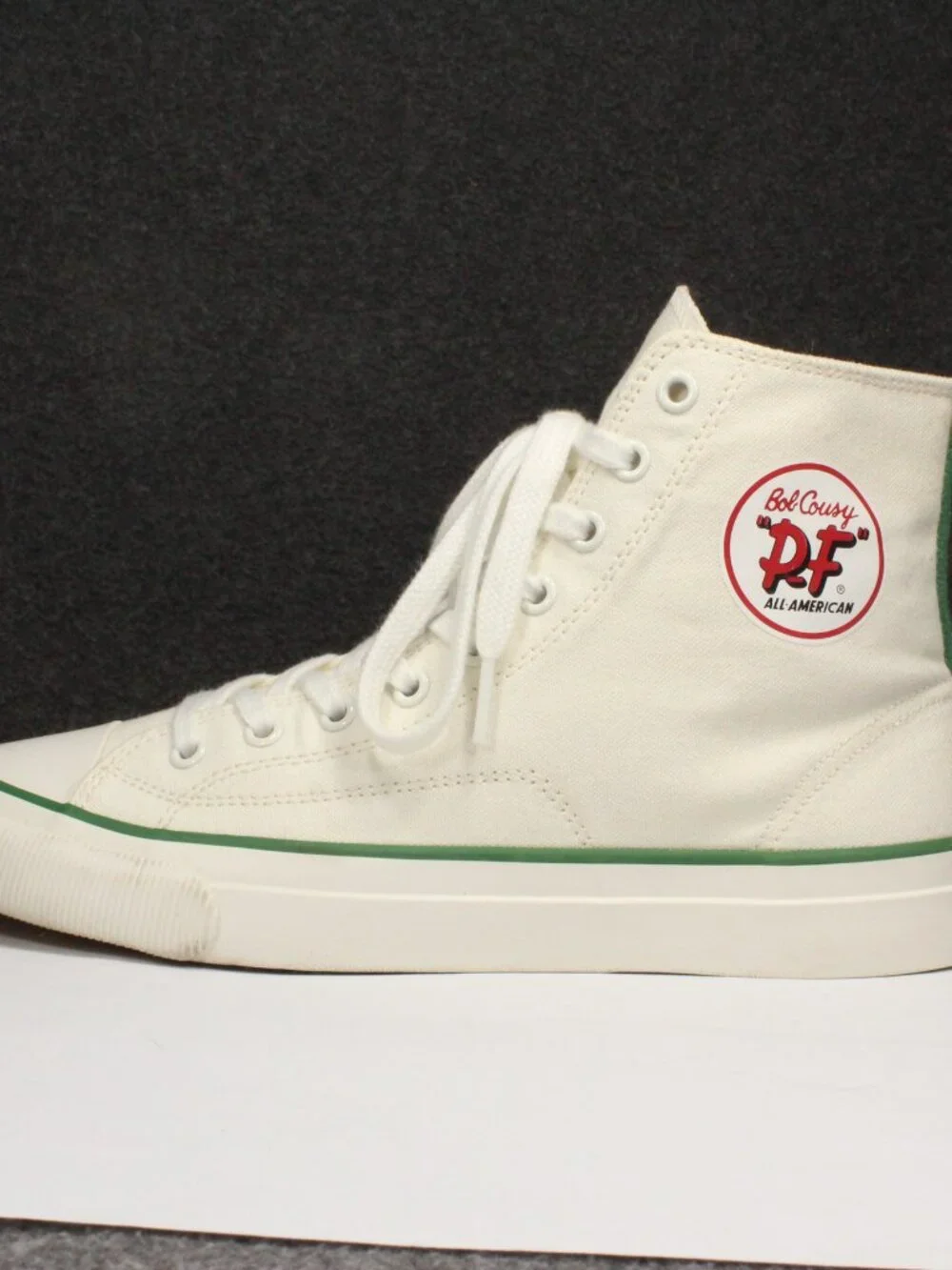 PF Flyers Bob Cousy All American Hi Top Sneaker White Mens Size 8 Womens 9.5